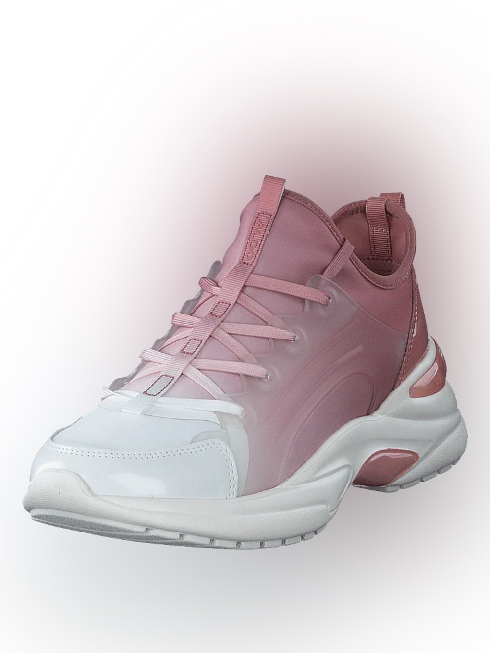 Aldo Pink and White Women’s Chunky Slip-On Sneakers